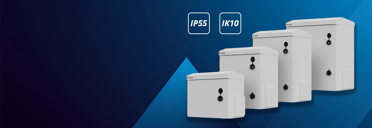 Nuovi armadi rack da 10" IP 55