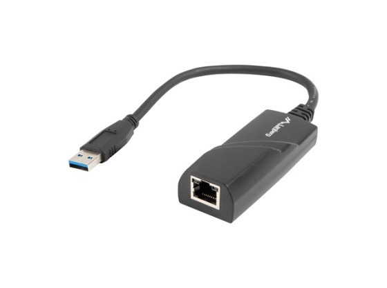 USB-&gt;RJ45 SCHEDA DI RETE ADATTATORE ETHERNET LANBERG USB 3.0 1X CAVO RJ45 1GB