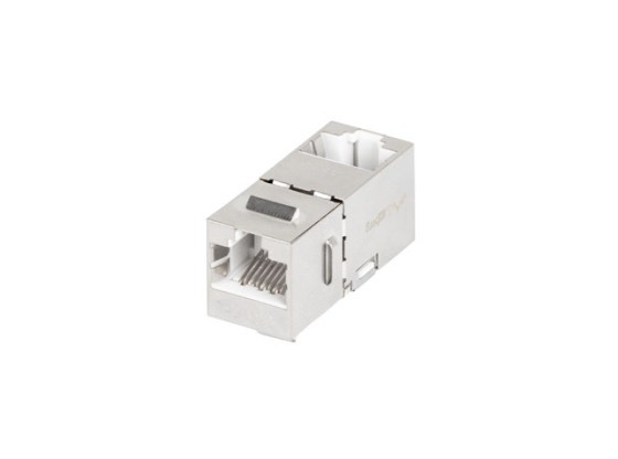 CONNETTORE KEYSTONE FEED-THRU RJ45->RJ45 CAT.6 FTP 90 LANBERG