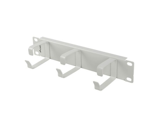 GESTIONE CAVI DA 10" 3 ANELLI TIPO B 1U GRIGIO LANBERG