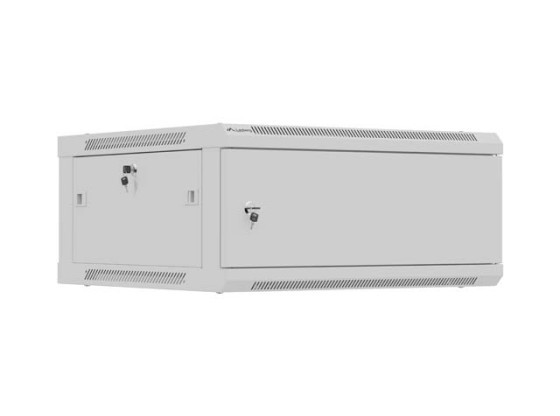 RACK DI INSTALLAZIONE 19" 4U 600X600 GRIGIO METALLO PORTA LANBERG (CONFEZIONE PIATTA)