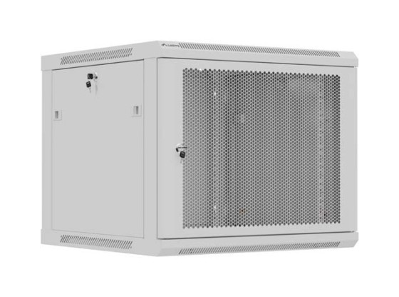 RACK DI INSTALLAZIONE 19" 9U 600X600 GRIGIO PORTA PERFORATA LANBERG (CONFEZIONE PIATTA)