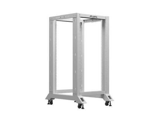 RACK APERTO 19" 22U 600X800 GRIGIO LANBERG