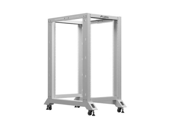 RACK APERTO 19" 22U 600X1000 GRIGIO LANBERG