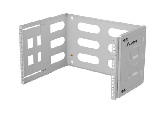 RACK DA PARETE 19" 6U 497X400/240 GRIGIO LANBERG
