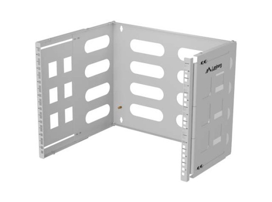 RACK DA PARETE 19" 8U 497X400/240 GRIGIO LANBERG