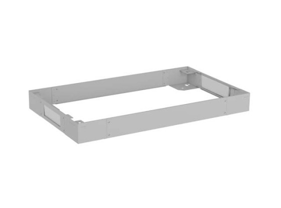 ZOCCHETTO PER ARMADI DA APPOGGIO 600X1000 (SERIE FF01 E FF02) GRIGIO LANBERG