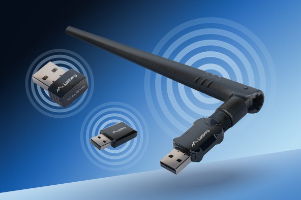 Nuovi adattatori Lanberg USB Wi-Fi 6
