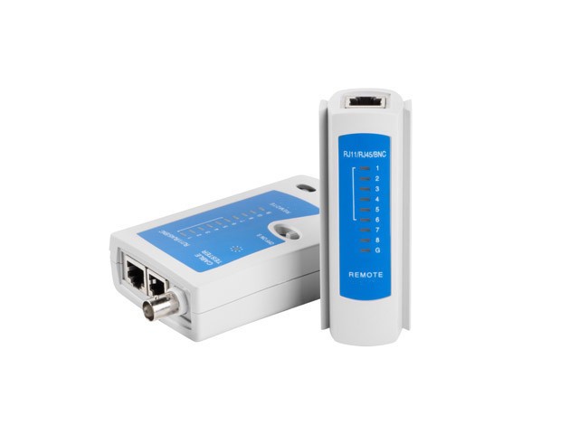 TESTER LAN DI RETE RJ45, RJ12, RJ11, CAVO COASSIALE LANBERG