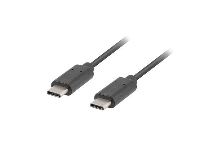 CAVO USB-C M/M 2.0 1M NERO LANBERG